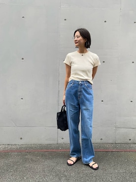 ちほさん（レディース・163cm）の夏コーディネート