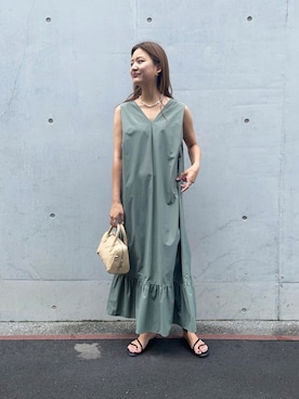 ちほさん（レディース・163cm）の夏コーディネート