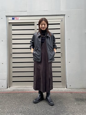 ちほさん（レディース・163cm）の秋コーディネート