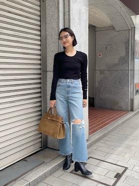 ちほさん（レディース・163cm）の秋コーディネート