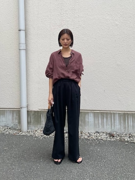 「URBAN RESEARCH（アーバンリサーチ）のアイテム（パンツ）」を使った、chihoさん（レディース・163cm）の春コーディネート