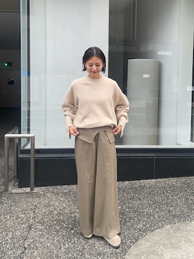ちほさん（レディース・163cm）の秋コーディネート