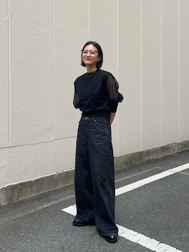 「アイテム（シューズ）」を使った、ちほさん（レディース・163cm）の秋コーディネート