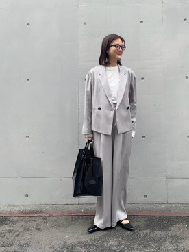 ちほさん（レディース・163cm）の春コーディネート