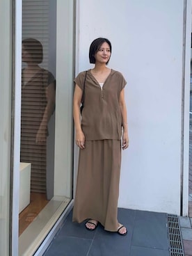 ちほさん（レディース・163cm）の夏コーディネート