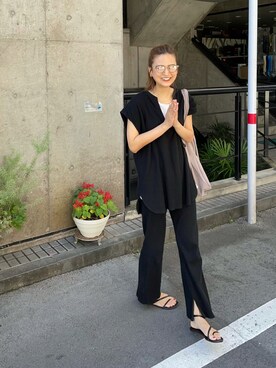 ちほさん（レディース・163cm）の夏コーディネート