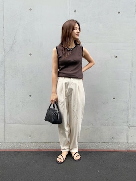 ちほさん（レディース・163cm）の夏コーディネート