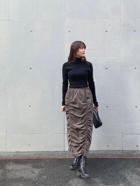 ちほさん（レディース・163cm）の冬コーディネート