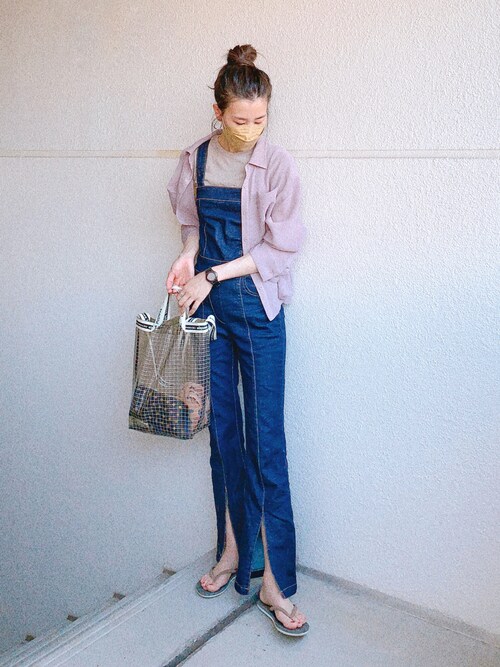 kastane 楊柳シアーBIGシャツ Kastane（カスタネ）の「楊柳シアーBIGシャツ（シャツ/ブラウス）」 - WEAR