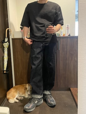 「LAVER（ラバー）のアイテム」を使った、へいさん（メンズ・164cm）の夏コーディネート