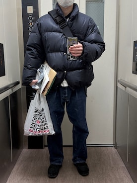 「PORTER（ポーター）のアイテム」を使った、へいさん（メンズ・164cm）の冬コーディネート