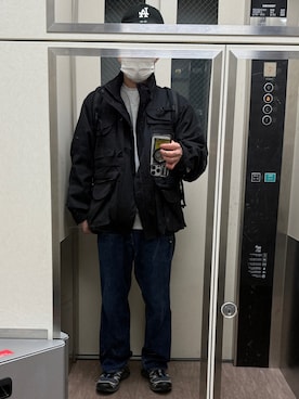 「アイテム（その他アウター）」を使った、へいさん（メンズ・164cm）の秋コーディネート