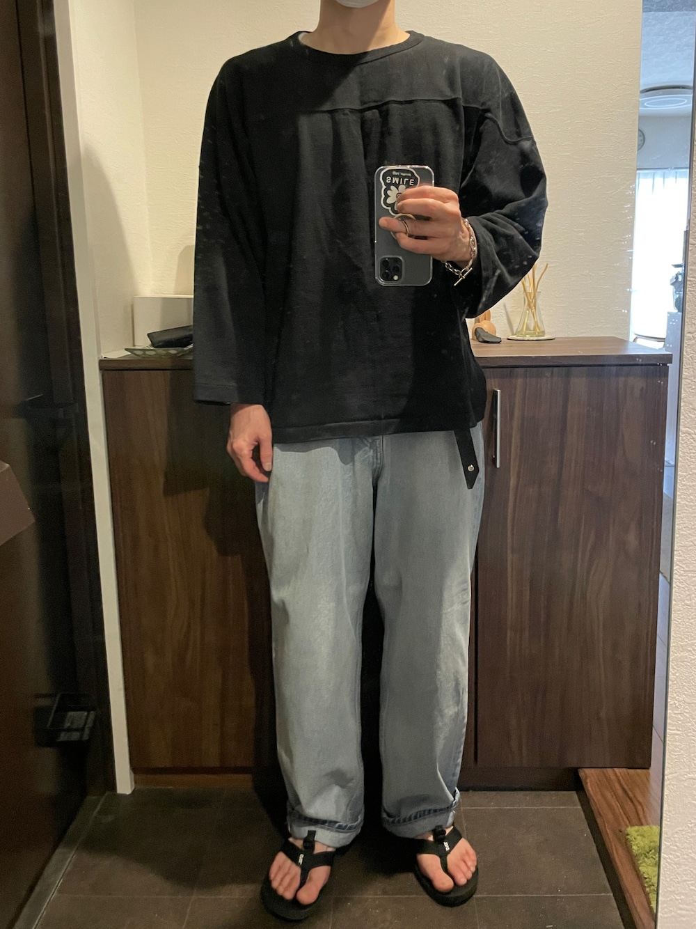 へい｜YLEVEのデニムパンツを使ったコーディネート - WEAR