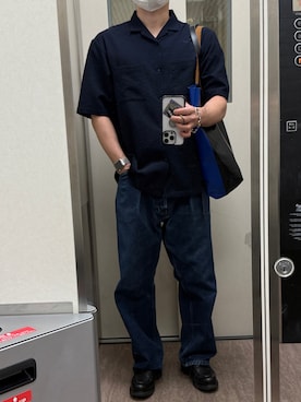 「MARNI（マルニ）のアイテム（トートバッグ）」を使った、へいさん（メンズ・164cm）の夏コーディネート