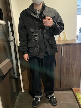 「adidas originals」｜「アイテム（その他アウター）」を使った、へいさん（メンズ・164cm）の春コーディネート