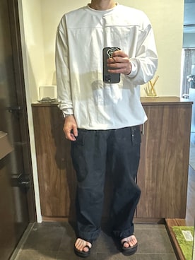 「BDUパンツ」｜へいさん（メンズ・164cm）の春コーディネート