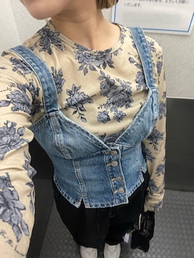 「アイテム（キャミソール）」を使った、Aさん（レディース・154cm）の秋コーディネート