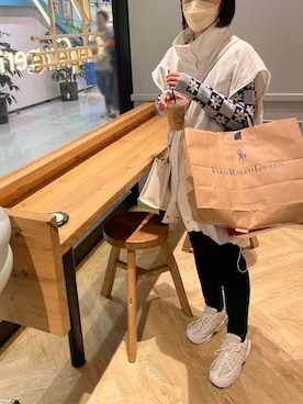 「ジーナシス」｜「アイテム（スニーカー）」を使った、Aさん（レディース・154cm）の春コーディネート