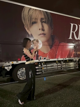 「Ameri（アメリ）のアイテム（トップス）」を使った、Aさん（レディース・154cm）の秋コーディネート