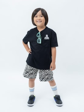 「BRANSHES（ブランシェス）のアイテム」を使った、LEOさん（キッズ・110cm）の秋コーディネート