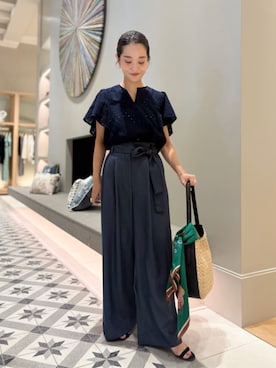 「caban（キャバン）のアイテム」を使った、TOMORROWLAND_daijoさん（レディース・154cm）の夏コーディネート