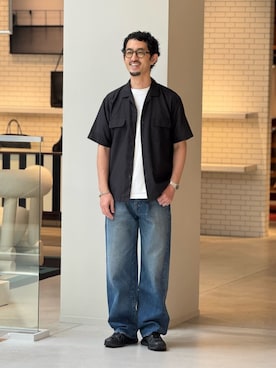 「EDITION（エディション）のアイテム（パンツ）」を使った、TOMORROWLAND_daijoさん（レディース・154cm）の夏コーディネート