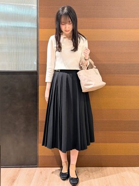 「index（インデックス）のアイテム（バッグ）」を使った、hinaさん（レディース・163cm）の春コーディネート