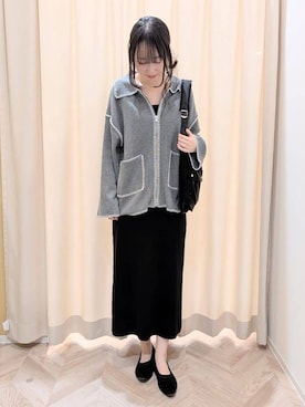 hinaさん（レディース・163cm）の冬コーディネート