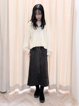 hinaさん（レディース・163cm）の冬コーディネート