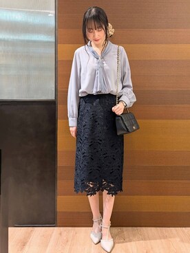 「index（インデックス）のアイテム（バッグ）」を使った、hinaさん（レディース・163cm）の春コーディネート