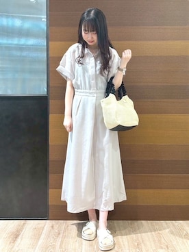 「index（インデックス）のアイテム」を使った、hinaさん（レディース・163cm）の春コーディネート