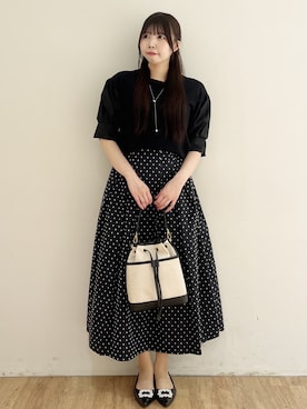 「デート服」｜yukikaさん（レディース・162cm）の春コーディネート