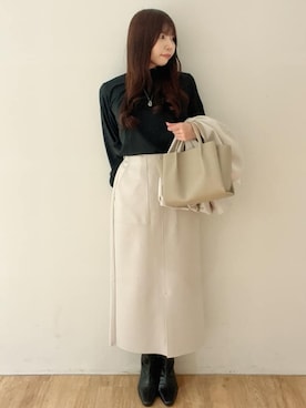 yukikaさん（レディース・162cm）の冬コーディネート