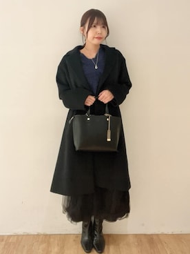 yukikaさん(レディース・162cm)の冬コーディネート
