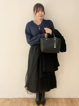 yukikaさん(レディース・162cm)の冬コーディネート