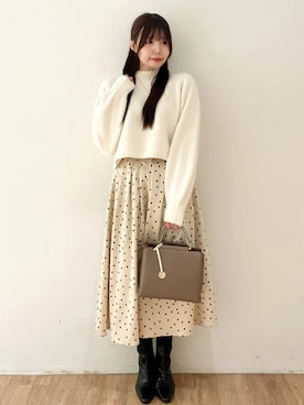 yukikaさん(レディース・162cm)の冬コーディネート