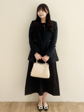 「DRESSTERIOR（ドレステリア）のアイテム」を使った、yukikaさん（レディース・162cm）の冬コーディネート