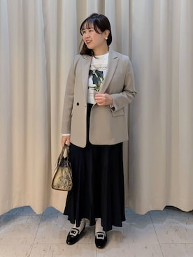 なみきさん（レディース・165cm）の春コーディネート