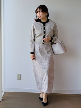 「UNTITLED（アンタイトル）のアイテム（バッグ）」を使った、なみきさん（レディース・165cm）の冬コーディネート