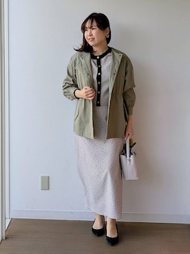 「smart pink（スマートピンク）のアイテム（トップス）」を使った、なみきさん（レディース・165cm）の冬コーディネート