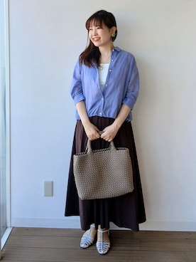「UNTITLED（アンタイトル）のアイテム」を使った、なみきさん（レディース・165cm）の秋コーディネート