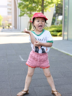 yogurtⒸさん(キッズ・100cm)の夏コーディネート