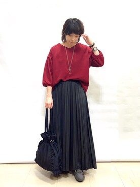まっつんさん（レディース・160cm）の秋コーディネート