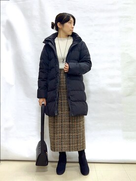 まっつんさん（レディース・160cm）の冬コーディネート