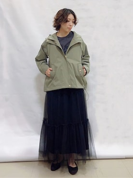 まっつんさん（レディース・160cm）の春コーディネート