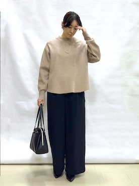 まっつんさん(レディース・160cm)の冬コーディネート