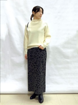 まっつんさん（レディース・160cm）の冬コーディネート