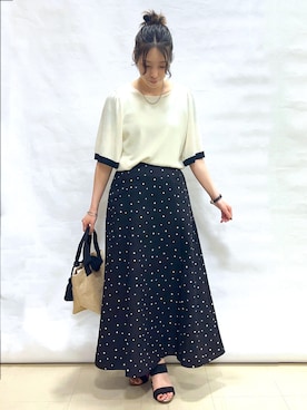 まっつんさん（レディース・160cm）の春コーディネート