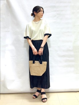 「DRESSTERIOR（ドレステリア）のアイテム」を使った、まっつんさん（レディース・160cm）の春コーディネート