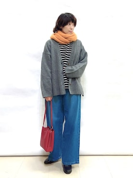 まっつんさん(レディース・160cm)の秋コーディネート